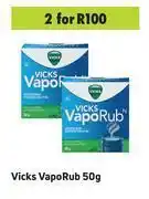 Game Vicks Vapo Rub-For 2 x 50g offer