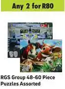 Game RGS Group 48-60 Piece Puzzles Assorted-For 2 offer