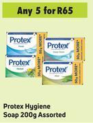 Protex Hygiene Soap Assorted-For 5 x 200g offer at Game