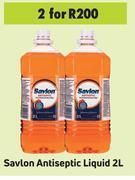 Game Savlon Antiseptic Liquid-For 2 x 2L offer