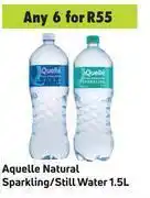 Game Aquelle Natural Sparkling/Still Water-For 6 x 1.5L offer
