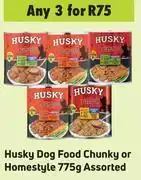 Game Husky Dog Food Chunky Or Homestyle Assorted-For 3 x 775g offer