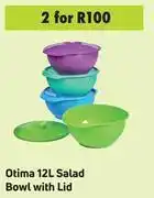 Game Otima 12L Salad Bowl With Lid-For 2 offer