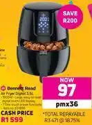 Game Bennett Read 3.5Ltr Digital Air Fryer offer