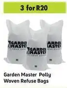 Game Garden Master Polly Woven Refuse Bag-For 3 offer