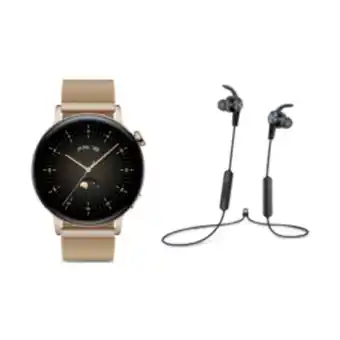 Totalsports Huawei gt3 42mm gold elegant + free bluetooth sport headset offer