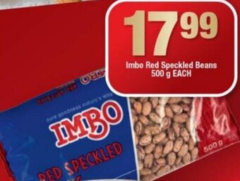 OK Foods Imbo Red Speckled Beans 500g offer