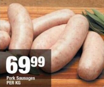 OK Foods Pork Sausages offer