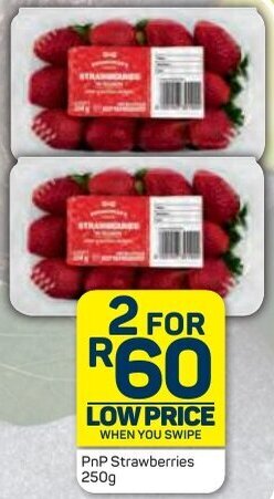 Pick n Pay PnP Strawberries 250g offer
