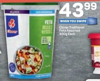 Pick n Pay Clover Traditional Feta Assorted 400g offer
