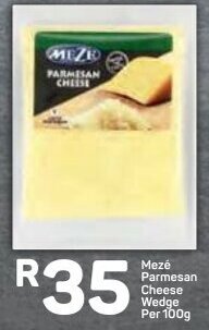 Pick n Pay Mezé Parmesan Cheese Wedge 100g offer