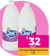 Game Jik Liquid Bleach Assorted 1.5L- Each offer