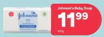 PEP Johnson's Baby Soap 100g offer