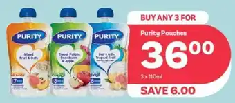 PEP Purity Pouches 3 x 110ml offer