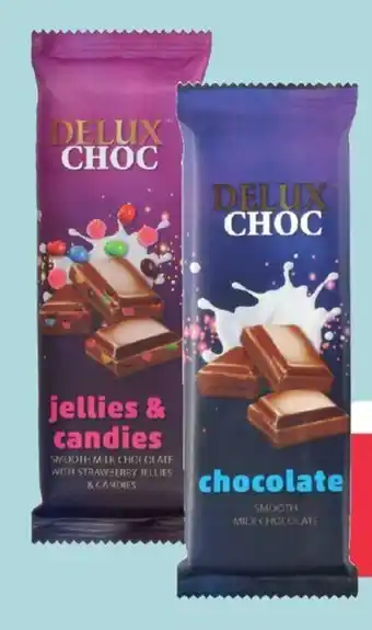PEP Delux Choc Slabs 2 x 80g offer