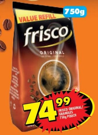 Shoprite Frisco Original / Granules Pouch 750g offer