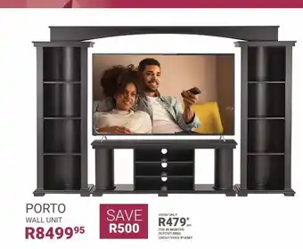 Bradlows Porto wall unit offer