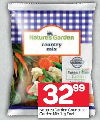Pick n Pay Natures Garden Country or Garden Mix 1kg offer