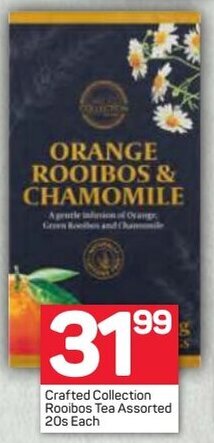 Pick n Pay Crafted Collection Rooibos Tea Assorted 20s offer