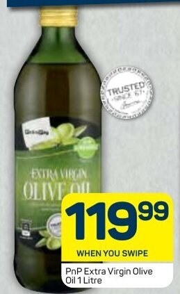 Pick n Pay Pnp Extra Virgin Olive Oil 1L offer