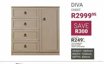 Bradlows Diva chest offer