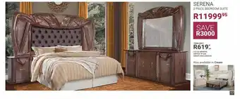 Bradlows Serena 2 piece bedroom suite offer