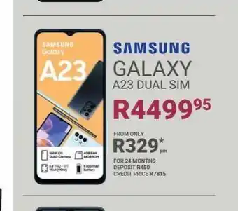 Bradlows Samsung galaxy a23 dual sim offer