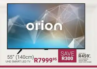 Bradlows Orion 55" (140 cm) uhd smart led tv offer