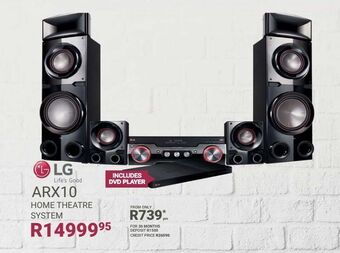 Lg arx10 home theatre system