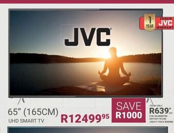 Jvc 65" (165cm) uhd smart tv