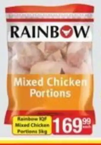 Check Save Rainbow IQF Mixed Chicken Portions 5kg offer