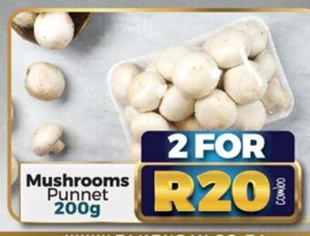 Mushrooms Punnet 200g