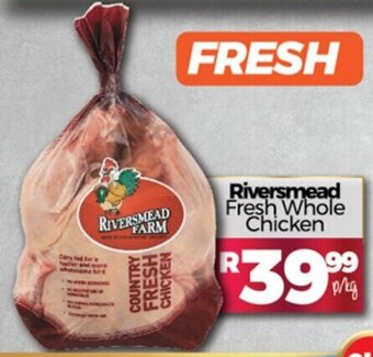 Take 'n Pay Riversmead Fresh Whole Chicken per kg offer