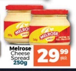 Take 'n Pay Melrose Cheese Spread 250g offer