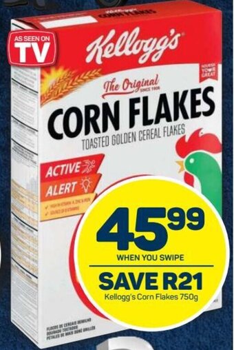 Pick n Pay Kelloggs Corn Flakes 750g offer