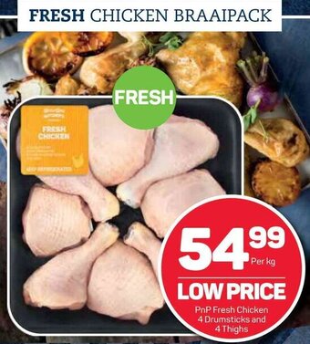 Pick n Pay PnP Fresh Chicken 4 Drumsticks and 4 Thighs offer