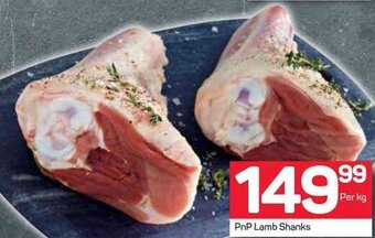 Pick n Pay PnP Lamb Shanks offer