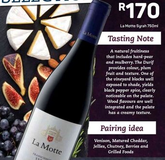 La Motte Syrah 750ml