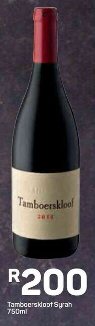 Pick n Pay Tamboerskloof Syrah 750ml offer