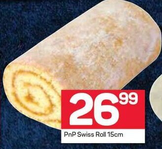 Pick n Pay PnP Swiss Roll 15cm offer