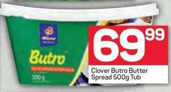 Pick n Pay Clover Butro Butter Spread 500g Tub offer