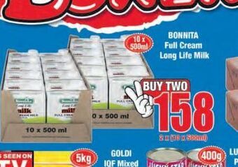 Boxer Bonnita milk 2 offer