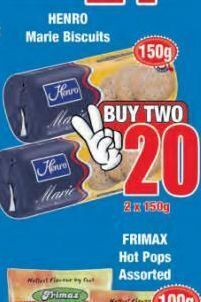Boxer Henro biscuits 2 offer