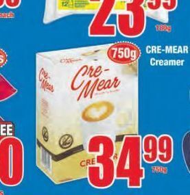 Boxer Cre-mear creamer offer