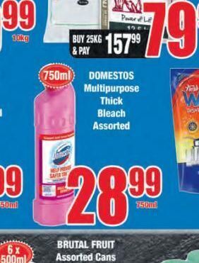 Domestos bleach