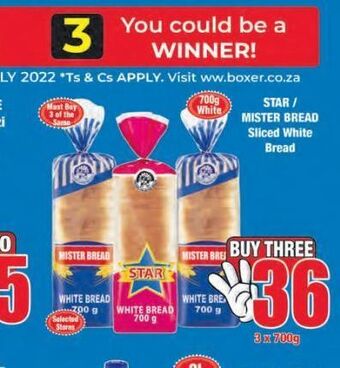 Boxer Mister bread 3 offer