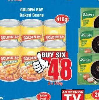 Boxer Golden ray baked beans 6 offer