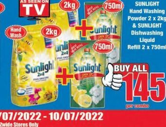 Boxer Sunlight washing powder offer