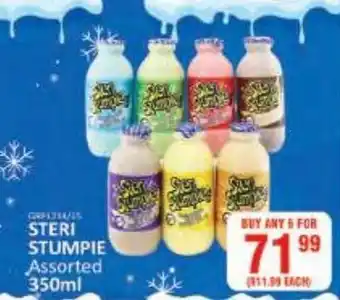 Steri stumpie assorted 350ml