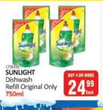 KitKat Cash and Carry Dishwasher refill original only sunlight offer